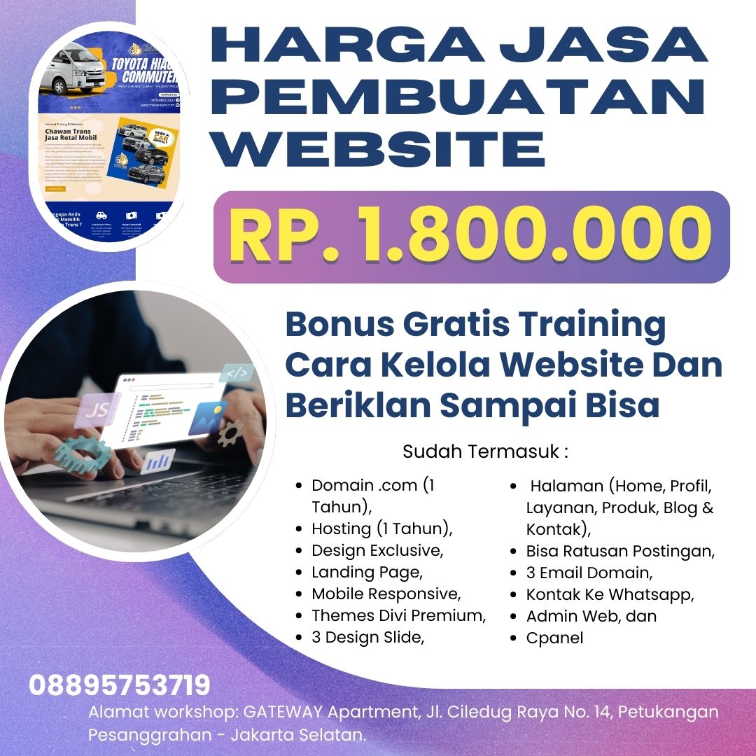 Jasa Pembuatan Website Advertising Jakarta