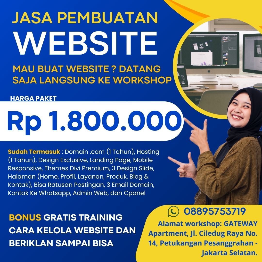 Jasa Website Kebayoran Baru Jakarta Selatan