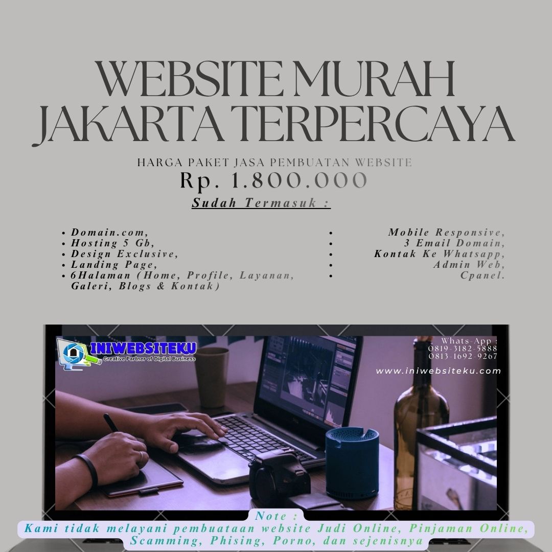 Website Murah Jakarta Terpercaya
