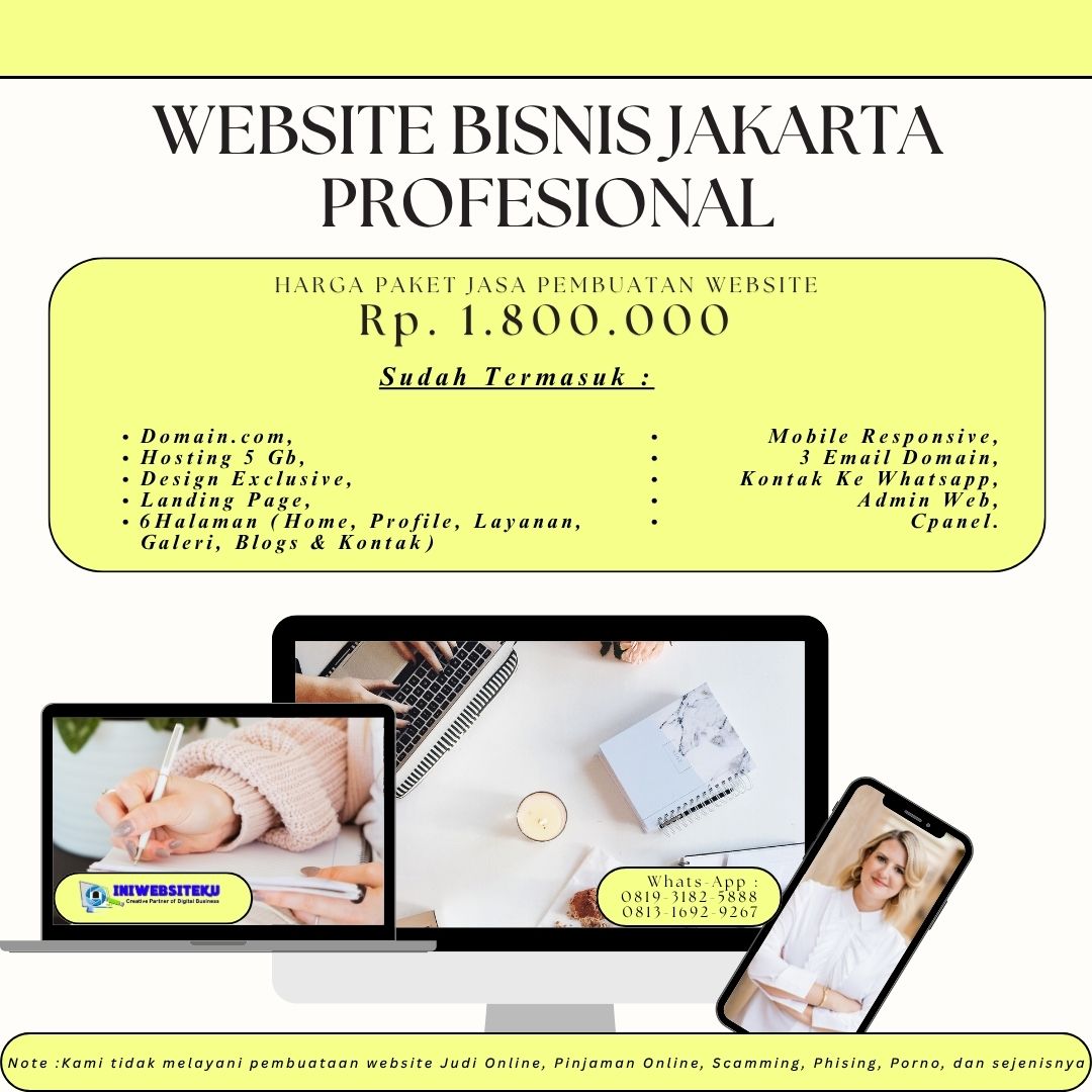 Website Bisnis Jakarta Profesional